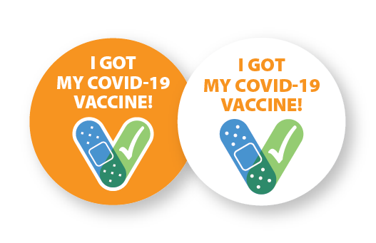 COVID-19 Vaccine Badges